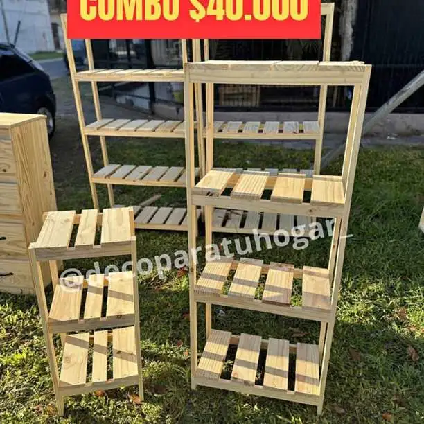 Combo estantes $40,000