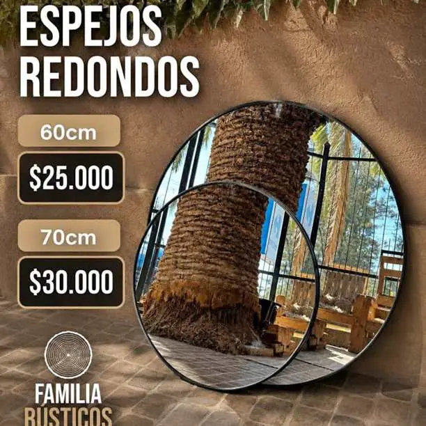 Espejos redondos
