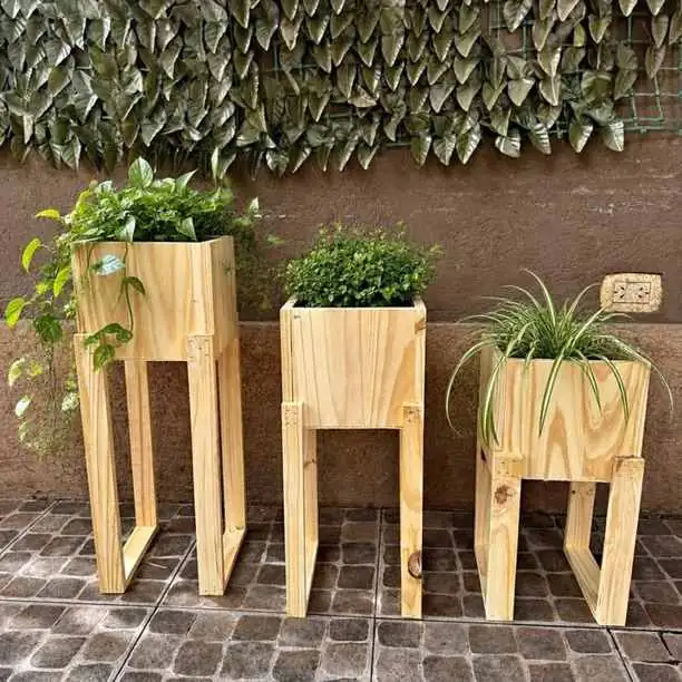 Maceteros cubo