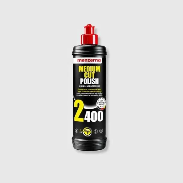 Menzerna 2400 medium cut | pulidor de corte medio - 250ml