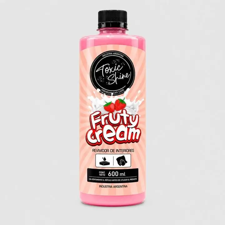Toxic shine fruty cream acondicionador de plásticos interior - 600ml