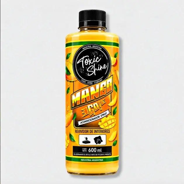 Mango go! toxic shine | acondicionador de plasticos interiores - 600ml