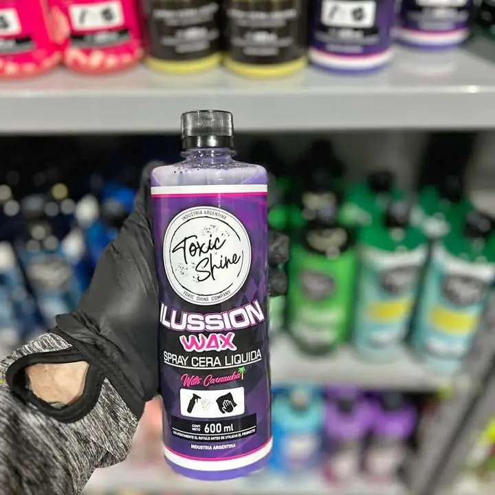 Ilussion toxic shine | cera rápida de carnauba wax - 600ml