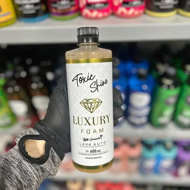 Luxury foam toxic shine | shampoo carnauba - 600ml