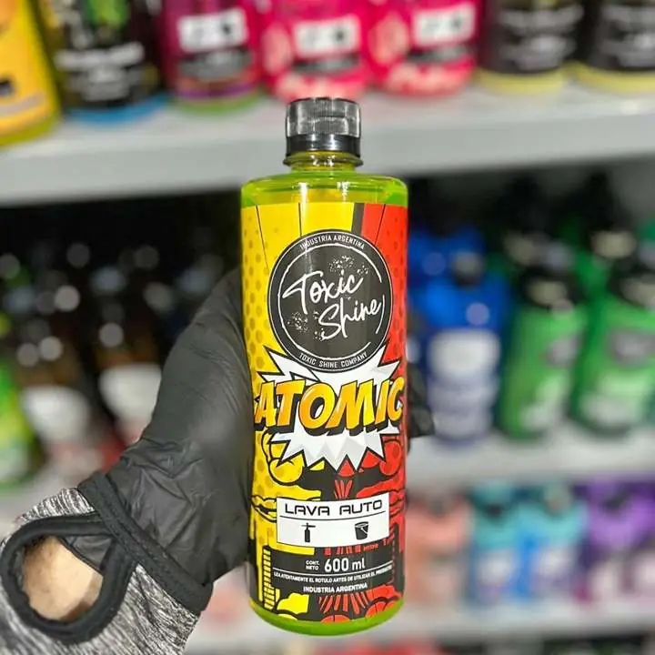 Atomic toxic shine | shampoo pre-lavado - 600ml
