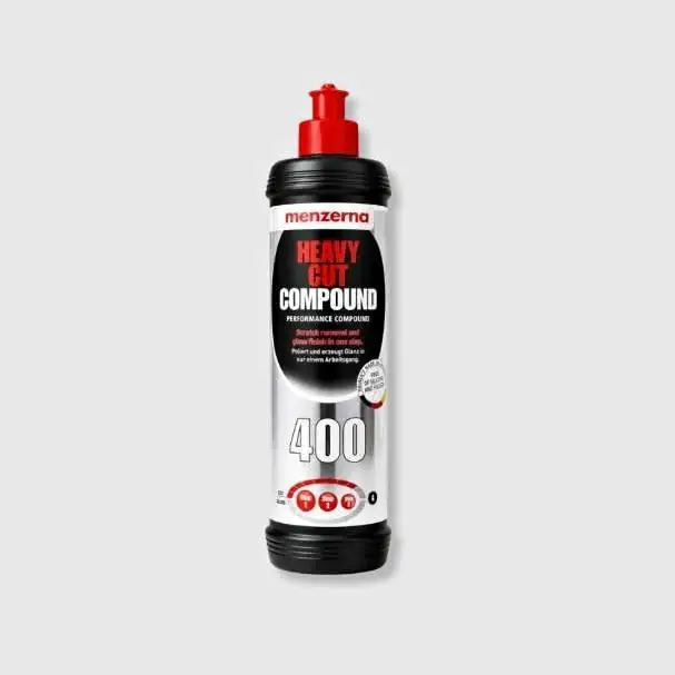 Menzerna 400 heavy cut | pulidor de corte formula nueva - 250ml