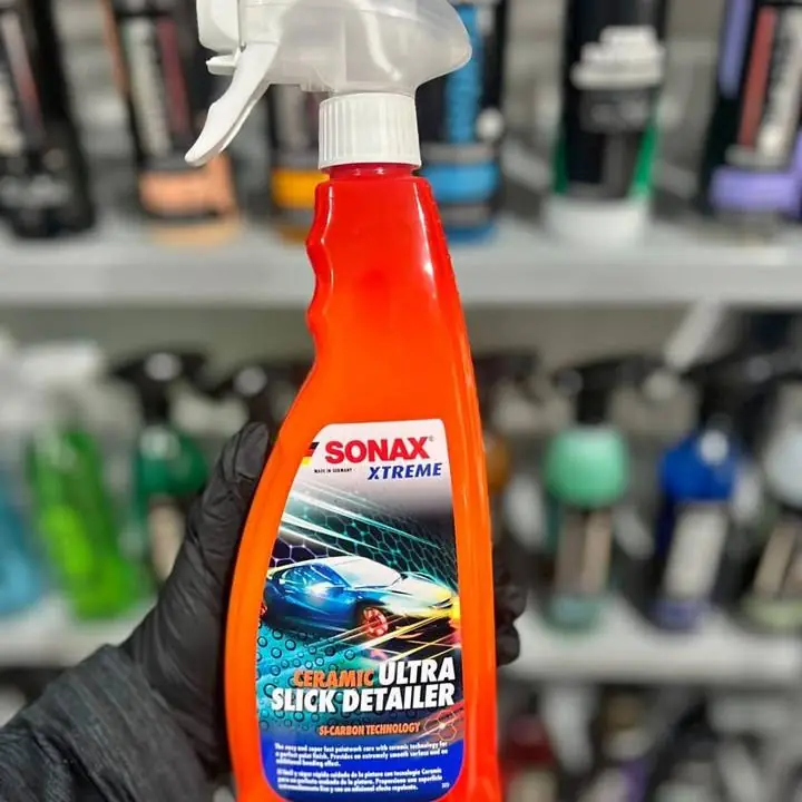 Sonax ceramic ultra slick detailer | brillo extremo repelente - 750ml