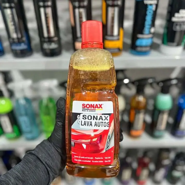 Sonax gloss shampoo | lava auto ph neutro con cera - 1LT