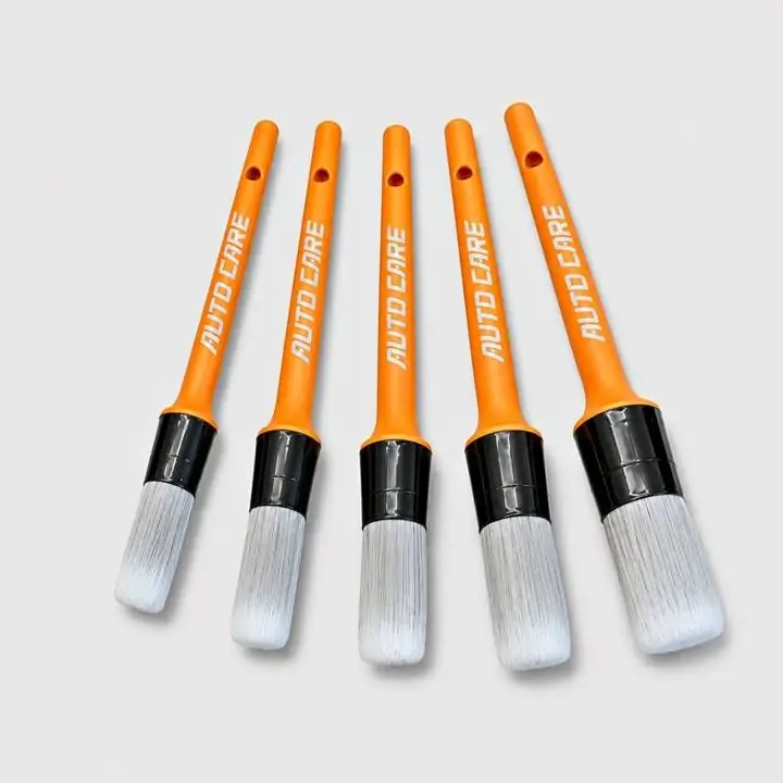 Kit 5 brochas pinceles auto care detallado premium suaves