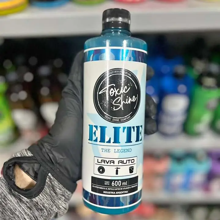 Elite toxic shine | shampoo lava auto con cera - 600ml