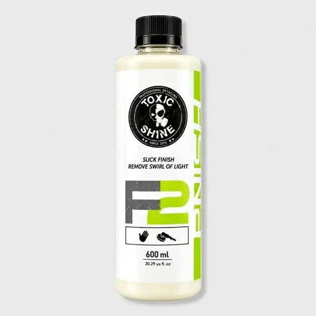 F2 finish toxic shine | pulidor corte finish - 600ml