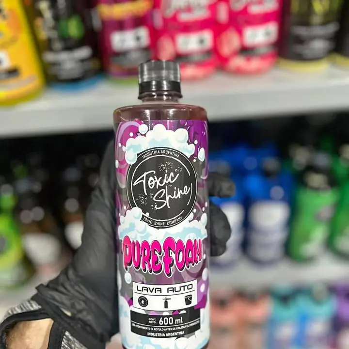 Pure foam toxic shine | shampoo - 600ml