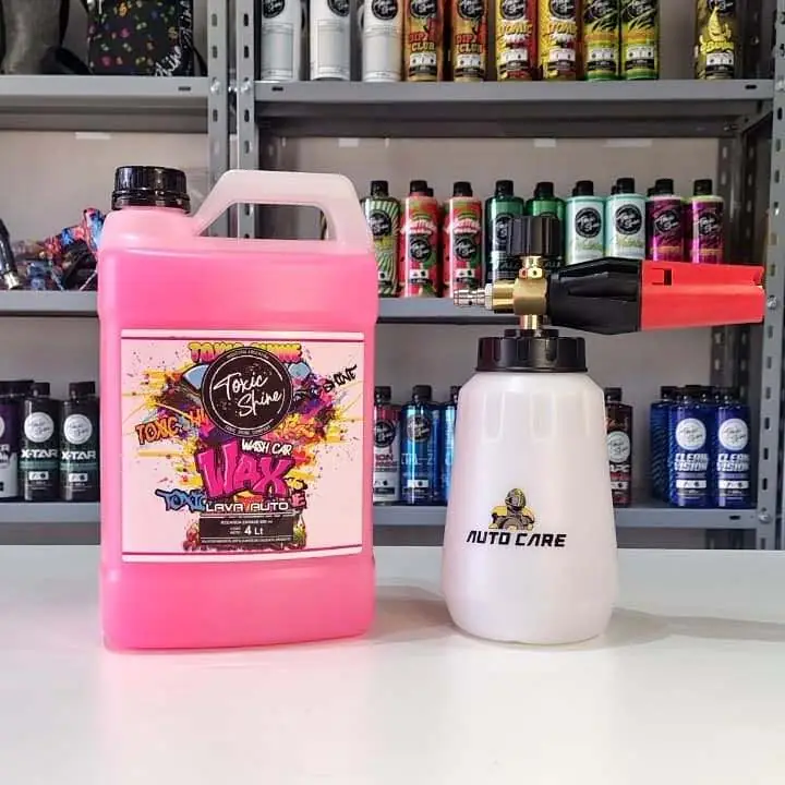 Combo lavado | shampoo toxic shine wax + foam lance