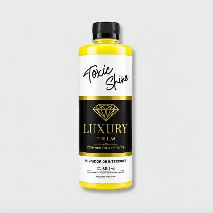 Toxic shine luxury trim | acondicionador plasticos interior - 600ml