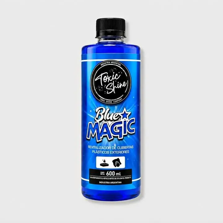 Toxic shine blue magic | acondicionador cubiertas/plasticos - 600ml