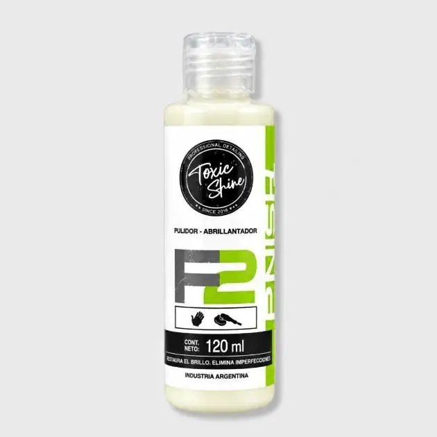 Mini F2 finish toxic shine | pulidor corte finish - 120ml