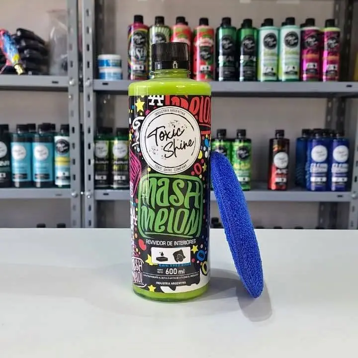 Combo toxic shine | mash melon acondicionador + aplicador microfibra