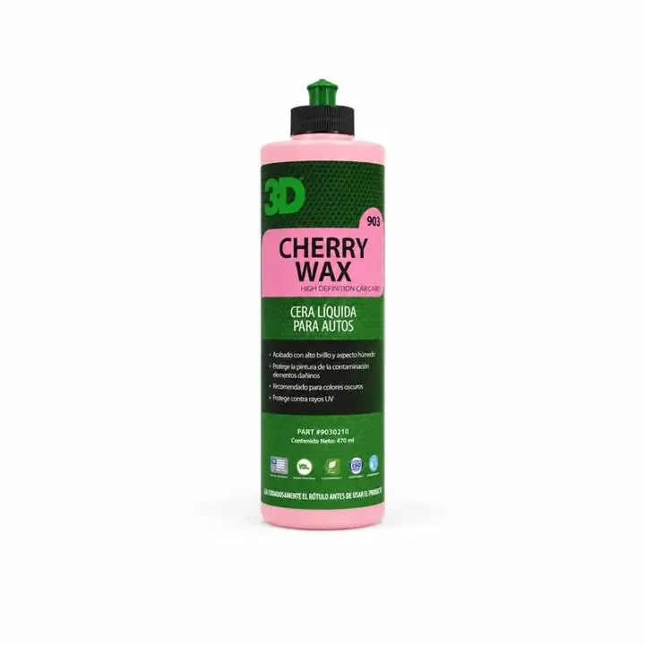 3D cherry wax | cera liquida efecto mojado - 473ml