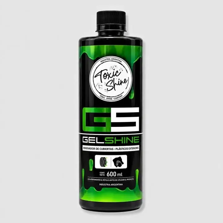 Gel shine acondicionador de cubiertas brillante toxic shine - 600ml