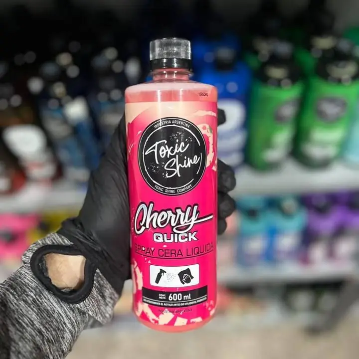 Toxic shine cherry quick | brillo final líquido - 600ml