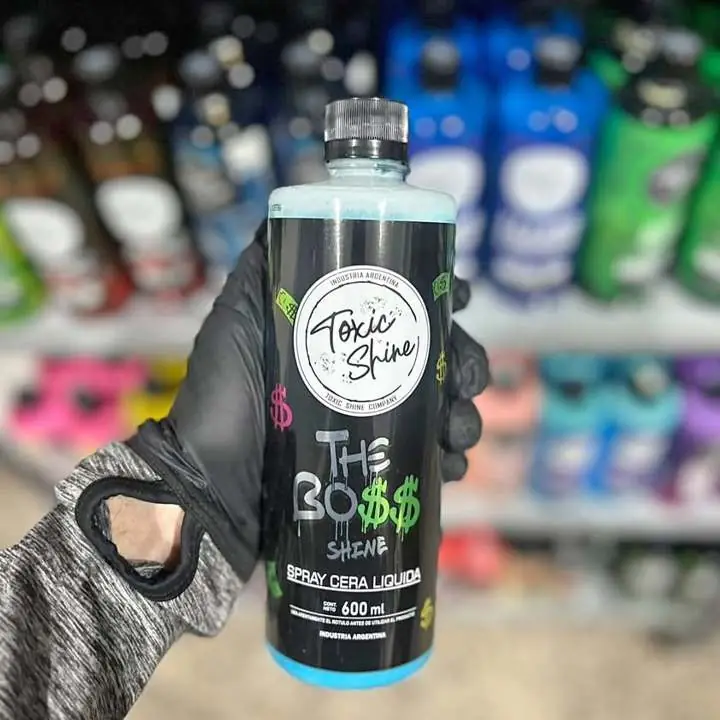 The boss toxic shine | cera líquida - 600ml