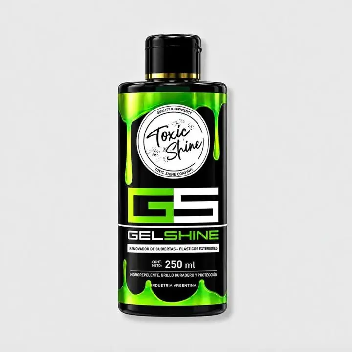Gel shine toxic shine | acondicionador de cubiertas brillante - 250ml