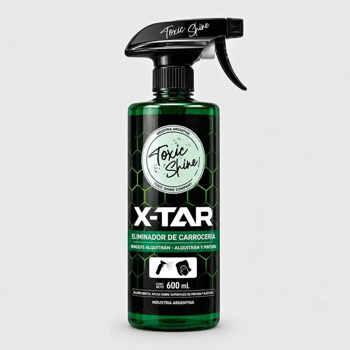 Toxic shine x-tar | removedor brea/pegamento /alquitran - 600ml