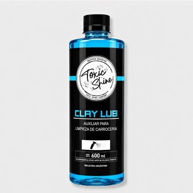 Clay lub toxic shine | lubricante de clay bar - 600ml