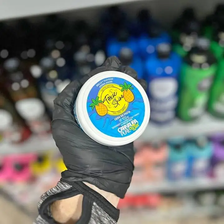 Carnauba pure wax toxic shine | cera carnauba en pasta - 120gr
