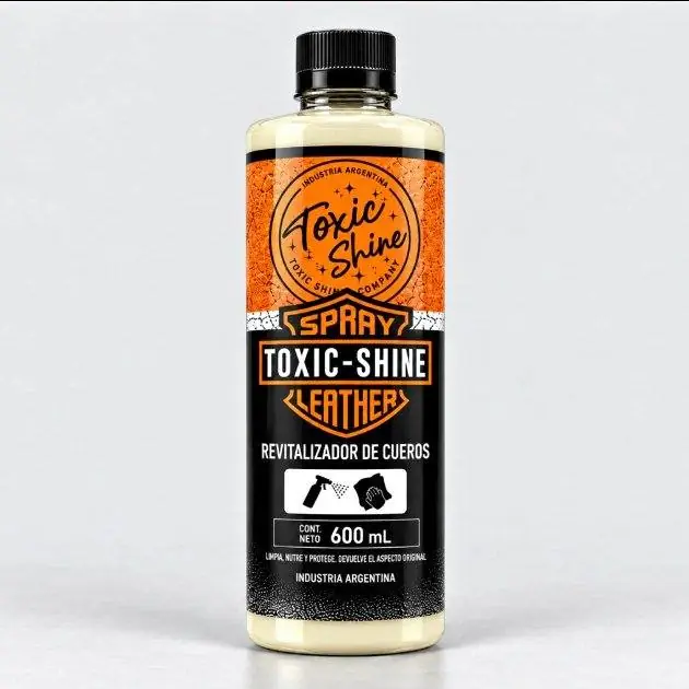 Spray leather toxic shine | acondicionador de interiores - 600ml