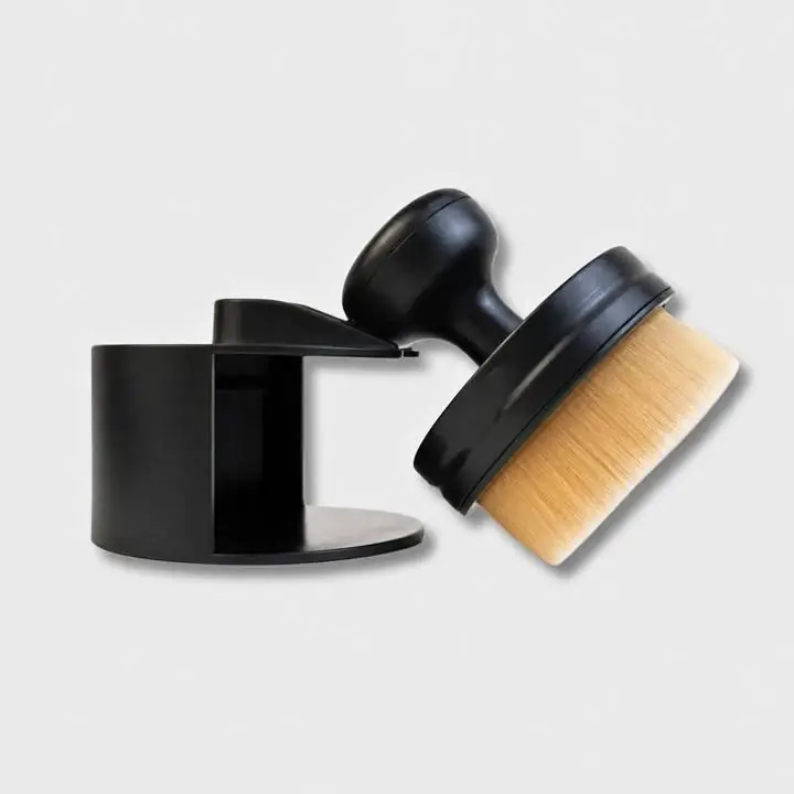 Aplicador cepillo premium brush redondo cubiertas ruedas silicona