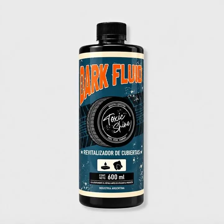 Dark fluid toxic shine | silicona acondicionador exterior - 600ml
