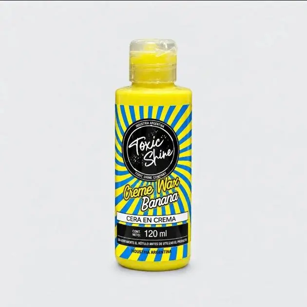 Mini wax banana toxic shine | cera en crema - 120ml