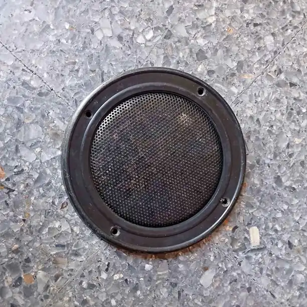 Rejilla parlante negra Fiat / Peugeot
