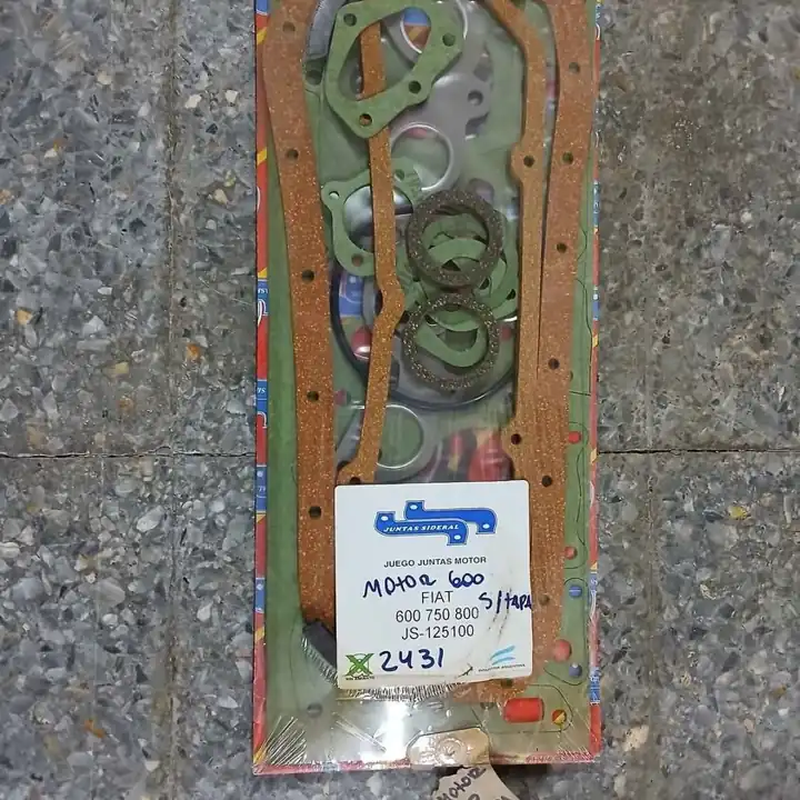 Juego juntas motor fiat 600