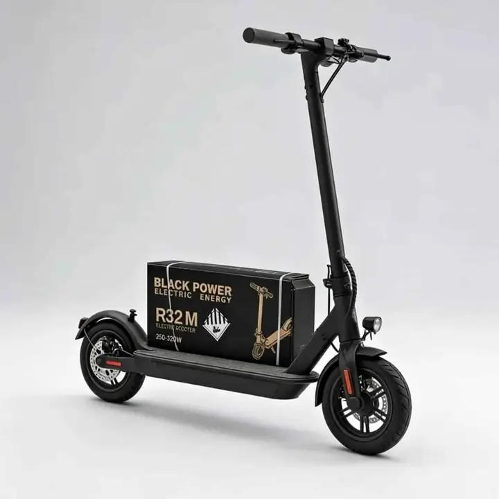 Monopatín Eléctrico Black power R32 M