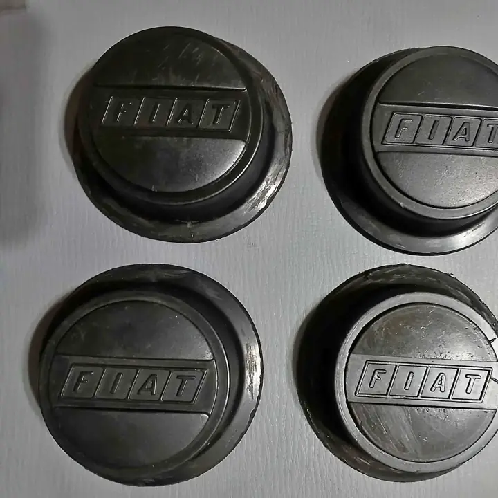 Juego 4 centros llantas fiat