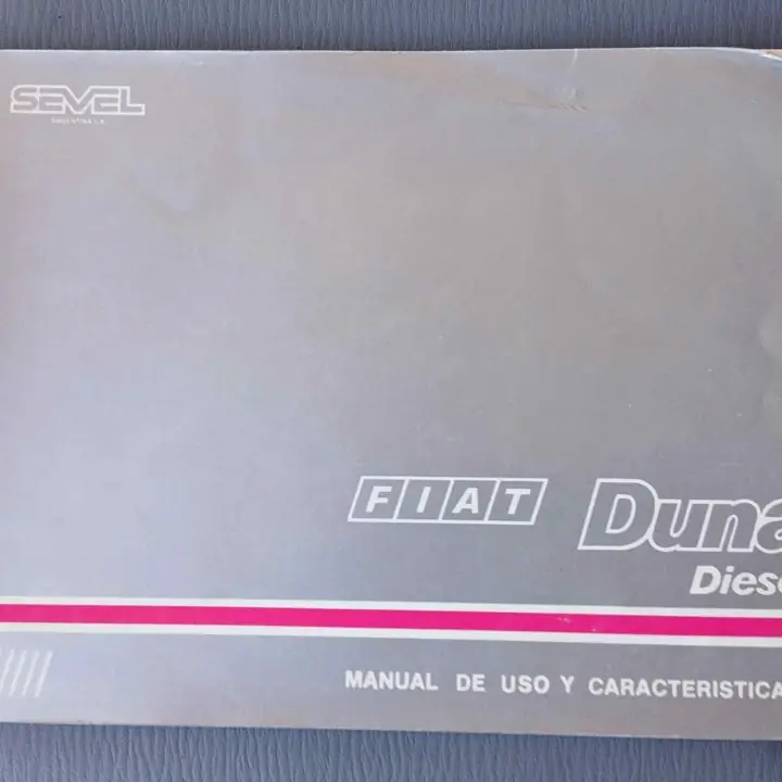 Manual Fiat Duna Diesel