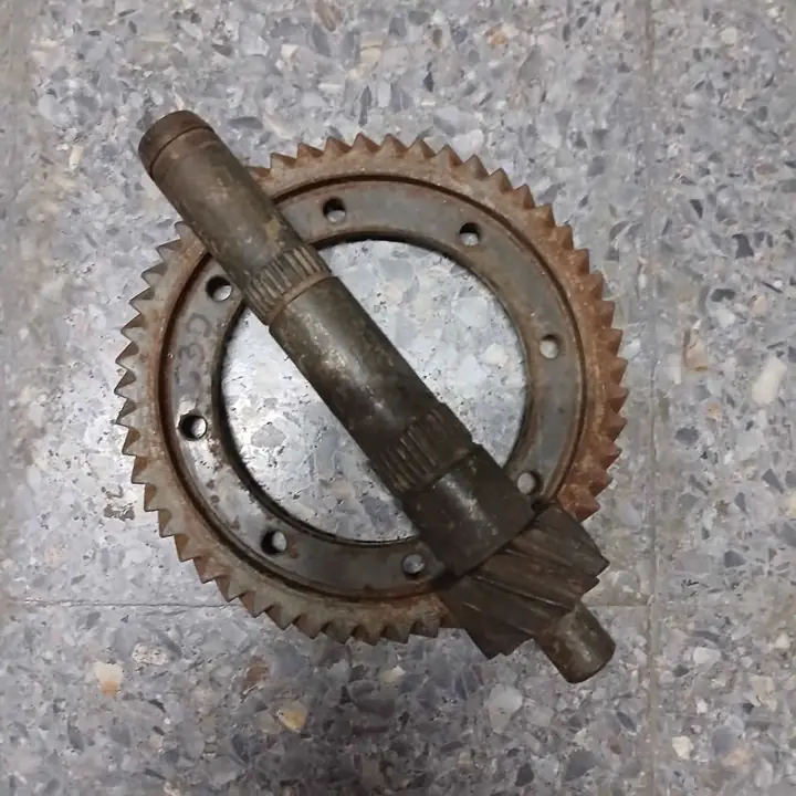 Piñón y corona fiat 12/53