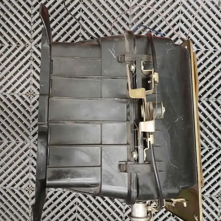 Calefacción completa con radiador y motor fiat 125/1600