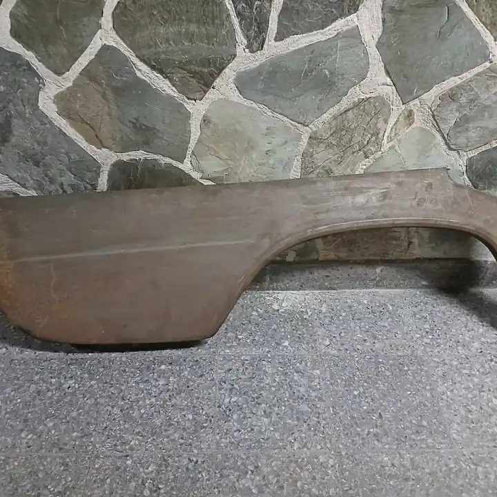 Reparación guardabarro trasero derecho fiat 125 familiar