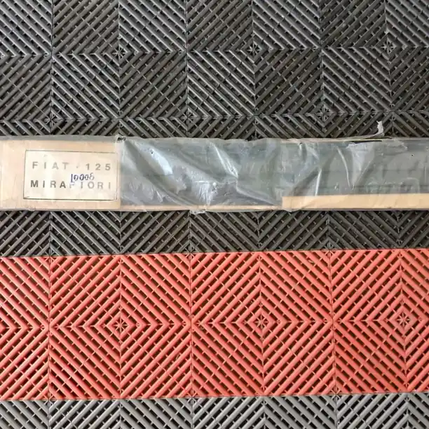 Juego baguetas fiat 125 mirafiori negras Silvatrim