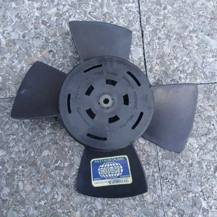 Paleta electroventilador con A/A omer fiat regatta/duna/uno