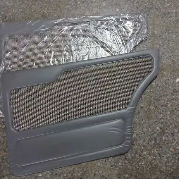 Panel tapizado de puerta gris trasero derecho fiat 128 super europa