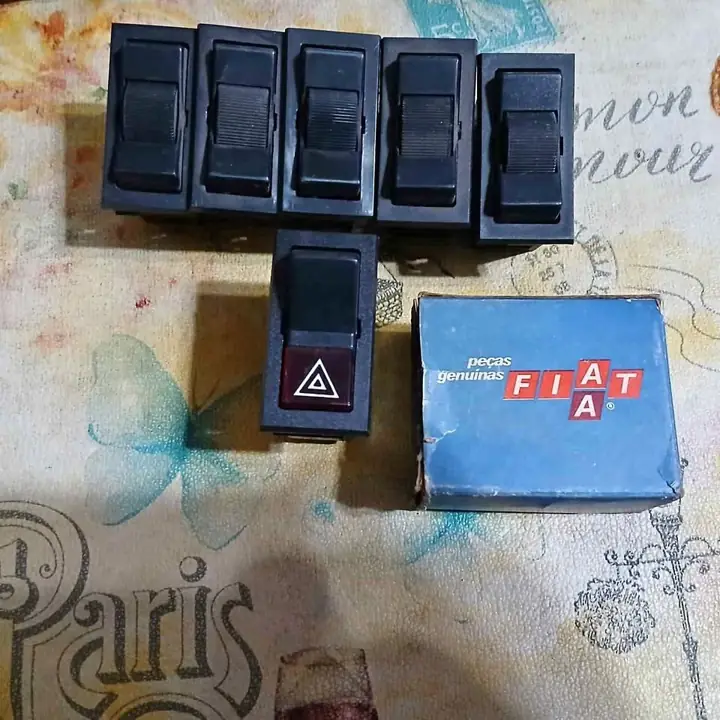 Tecla negra carto fiat 147