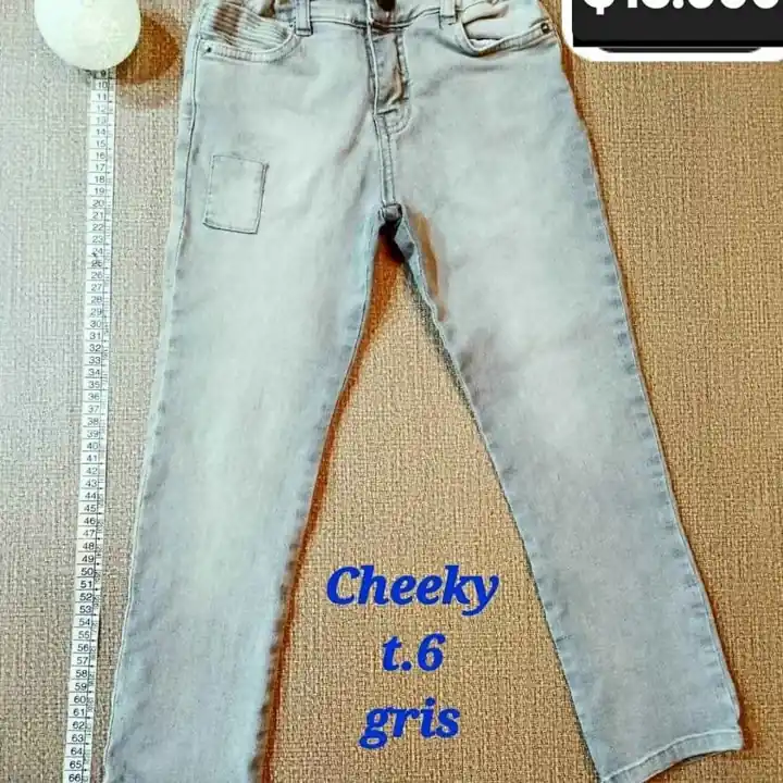 Jean gris t.6 niño Cheeky