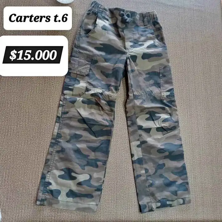 Pantalon cargo Cartes t.6 nene/a