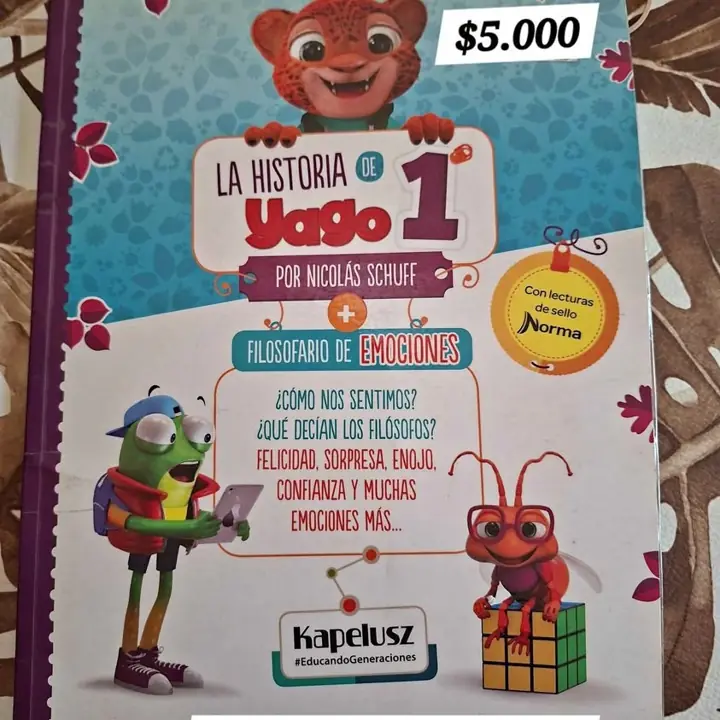 Libro superantologia 1/la historia de yago. Kapelusz