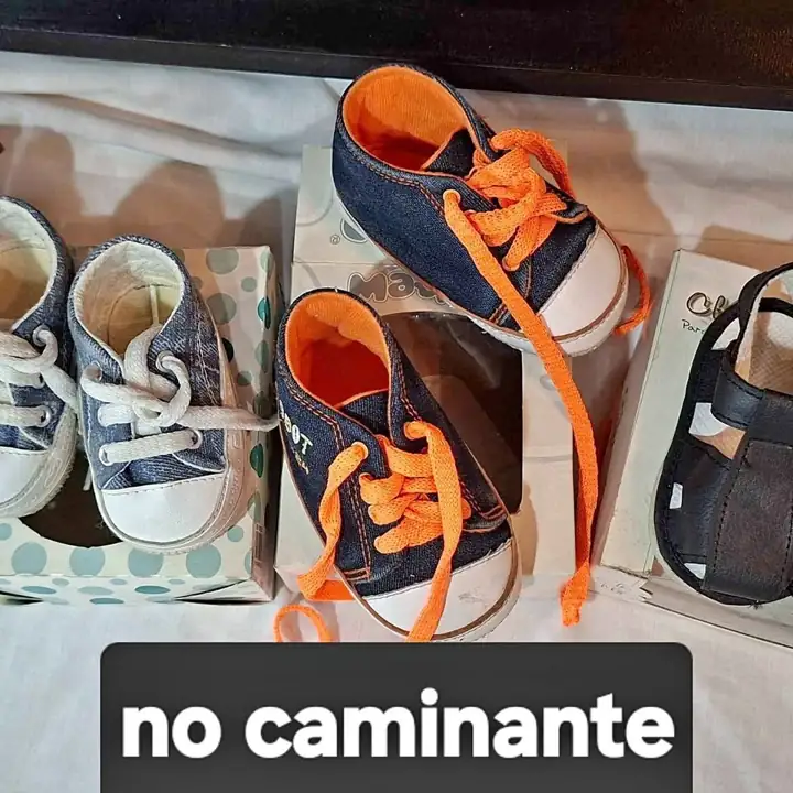Lote calzado bebe num.16 los 4 por $15.000