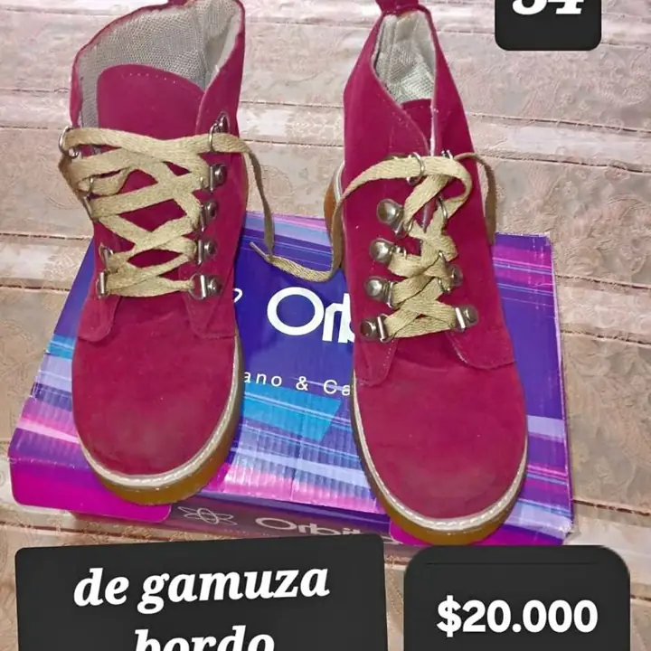 Botas bordo de gamuza 34 REBAJADAS